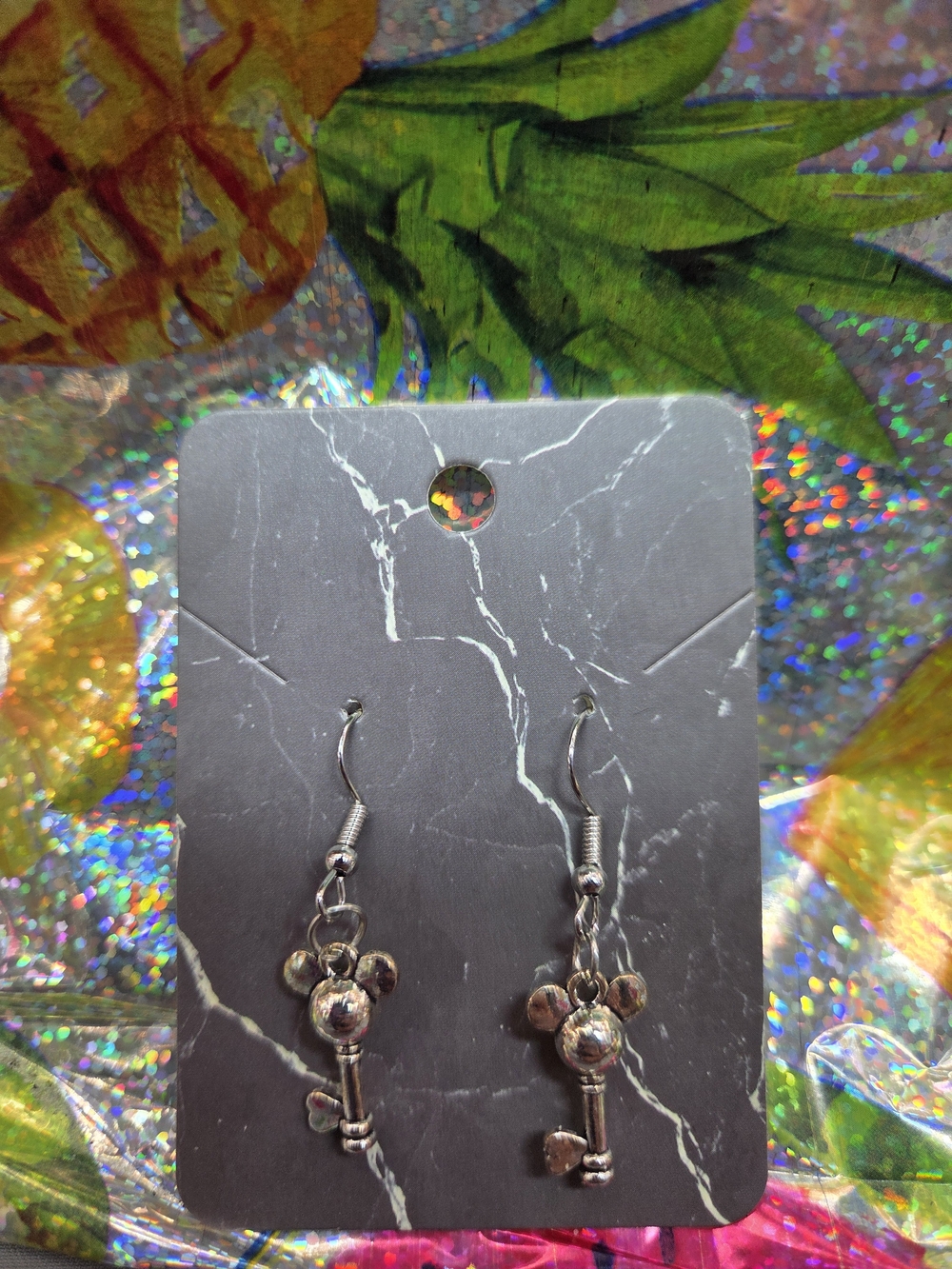 Mic-Key Dangle Earrings - Women's Jewelry